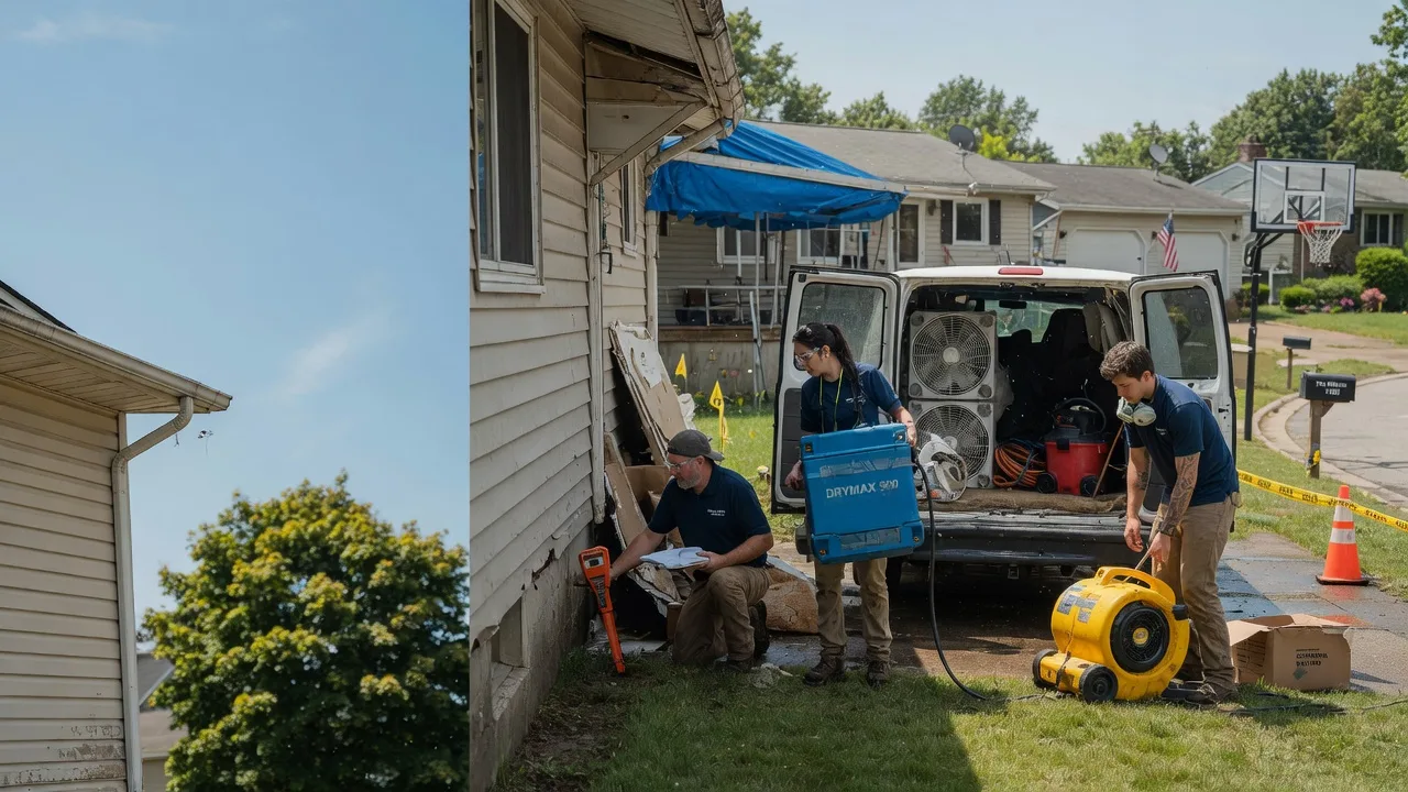 Ceiling Leak Cleanup in Royal City, WA near me